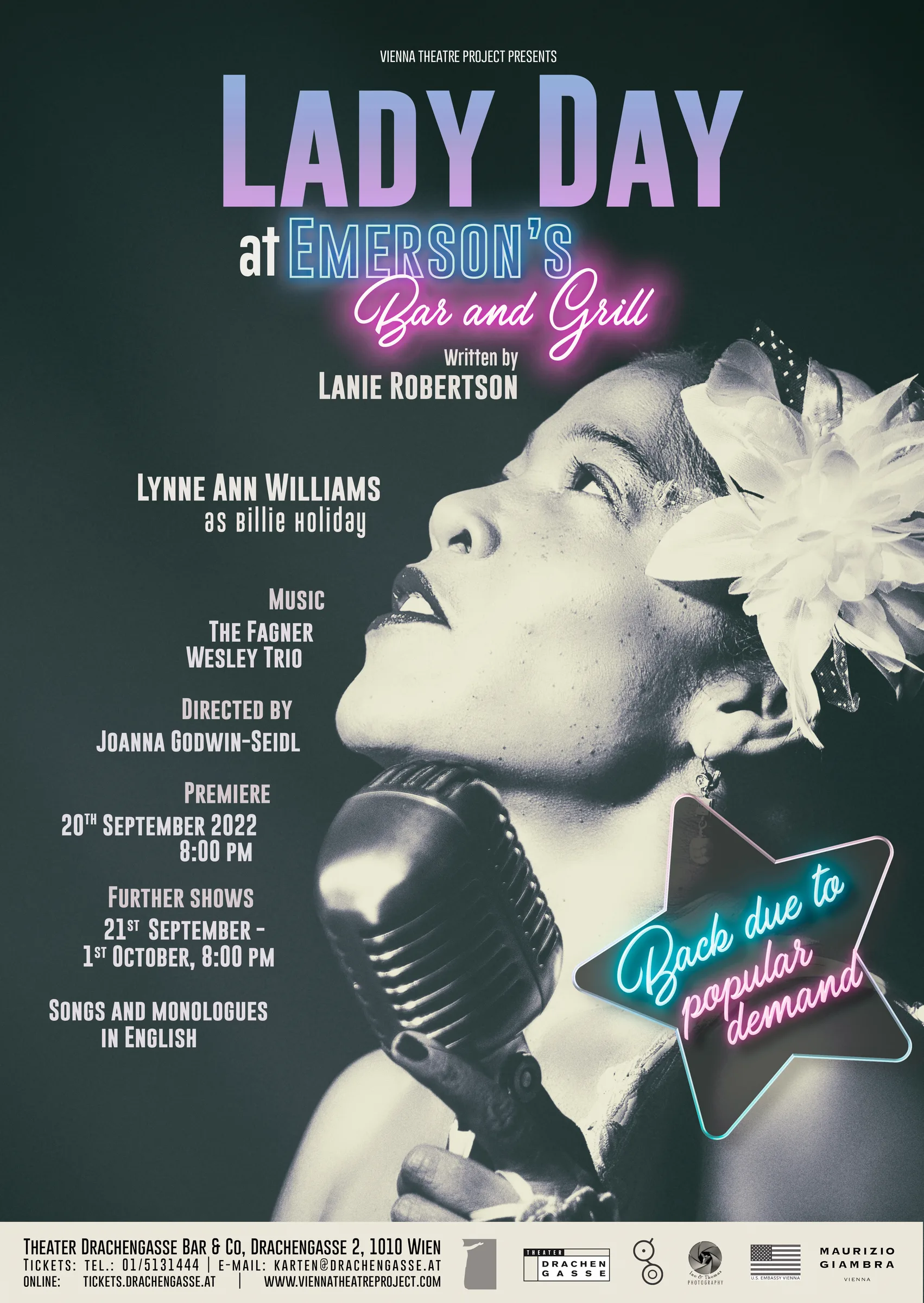 Lady Day at Emerson’s Bar and Grill